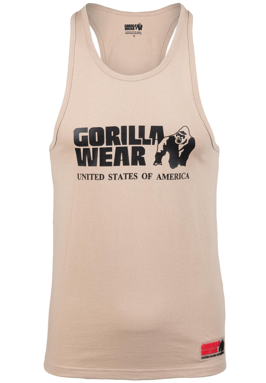 Classic Tank Top - Light Brown -