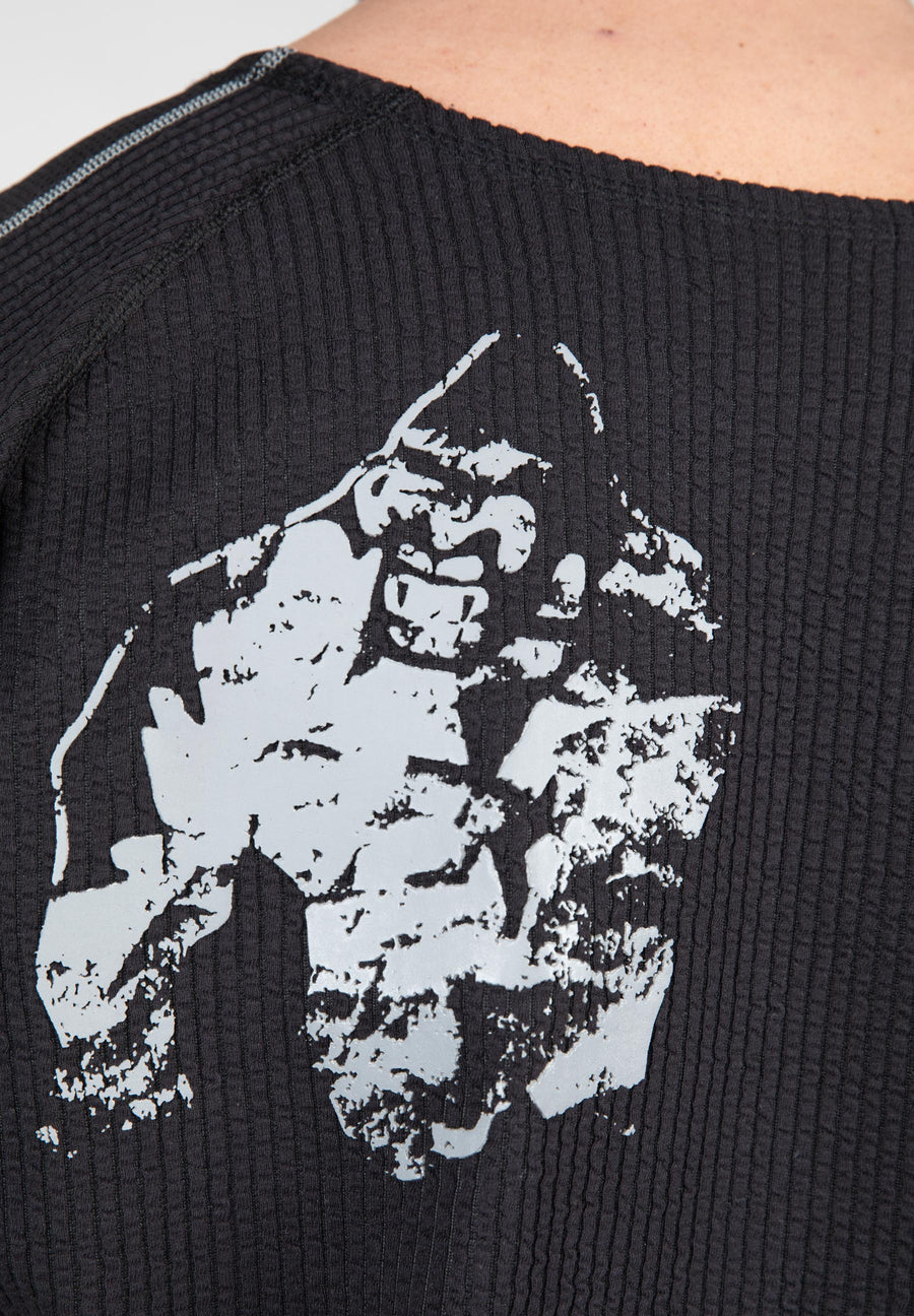 Buffalo Old School Workout Top - Black/Gray -