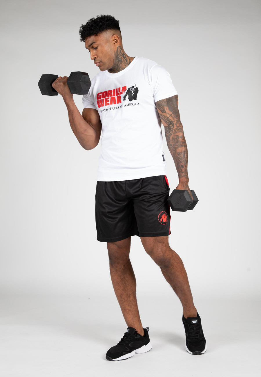 Atlanta Shorts - Black/Red -