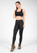 Meta Sports Bra – Black