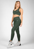 Neiro Seamless Sports Bra – Army Green