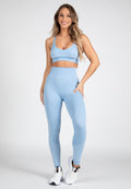 Selah Seamless Sports Bra – Light Blue
