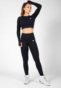Hilton Seamless Long Sleeve – Black